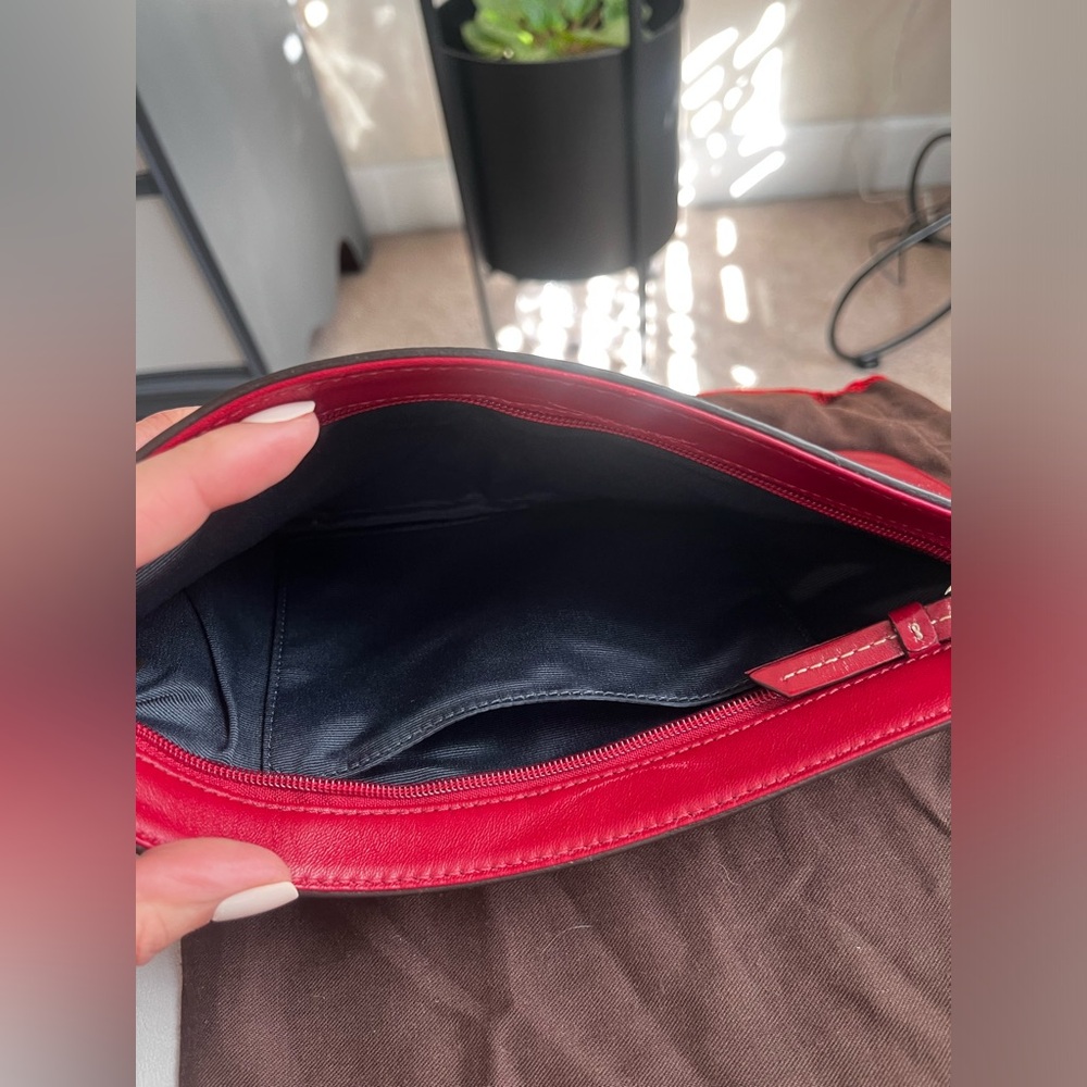 Coach wristlets. Patent leather (one red one blue) - Picture 2 of 4